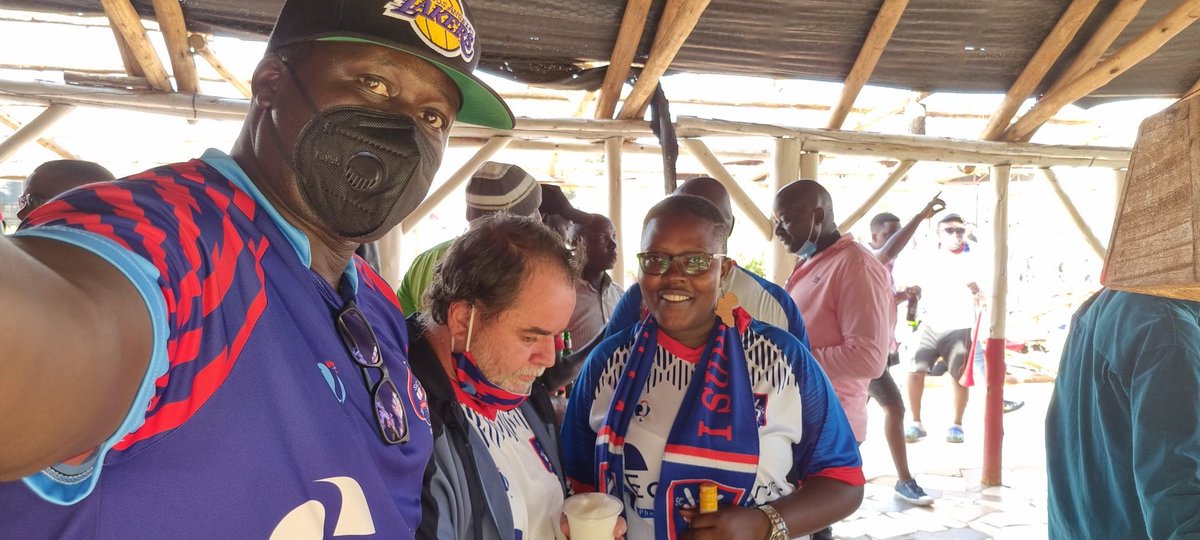 fobita's tweet photo. With fellow Congressmembers @SamotimRizzo and @AdongSharon9 at the @SCVillaJogoo vs @ExpressFCUganda Kampala Derby @UPL
#VillaOyee
#JogooPower
c.c. @Kujooga https://t.co/IRHJn9gewk