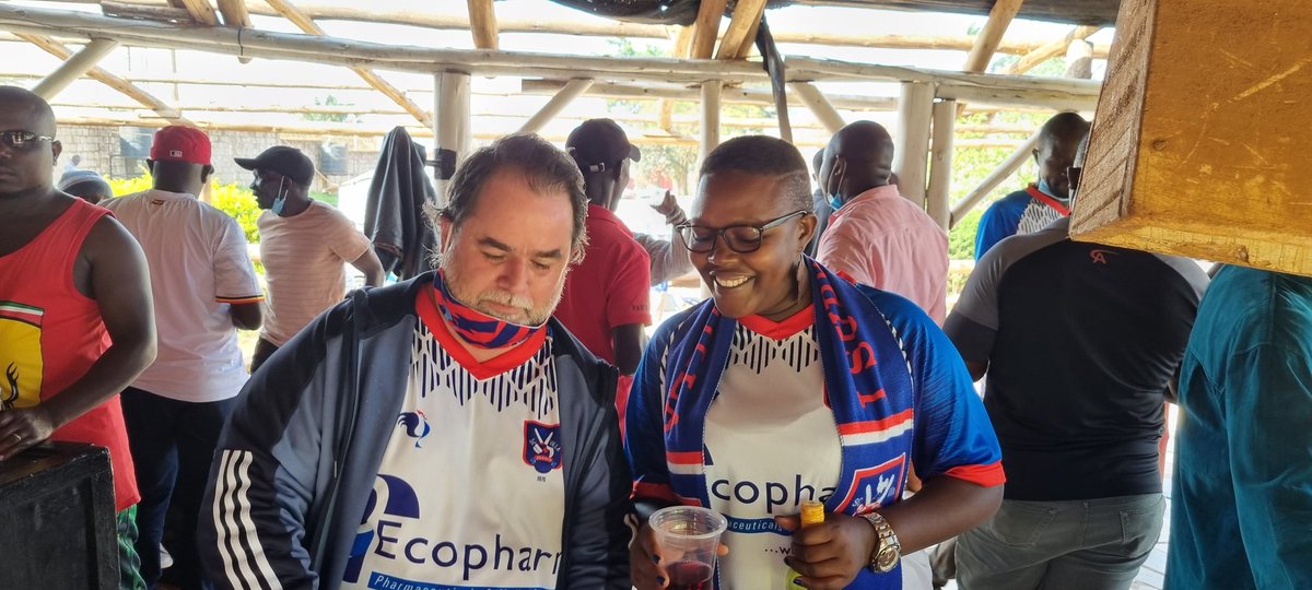 fobita's tweet photo. With fellow Congressmembers @SamotimRizzo and @AdongSharon9 at the @SCVillaJogoo vs @ExpressFCUganda Kampala Derby @UPL
#VillaOyee
#JogooPower
c.c. @Kujooga https://t.co/IRHJn9gewk