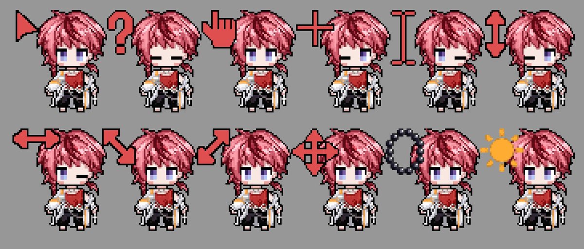 之前跟觀眾提到要給大家的東西終於在今天收到啦🥳
是向 <a href="/ShibameGreen/">柴豆古琳🛸🚀萬訂達成大感謝｜星療犬Vtuber</a> 古琳老師委託的像素游標！
真的超可愛我已經把我的游標整個換好了🥺
有興趣的都可以去委託老師🥰真的好可愛（第二次）
至於該怎麼取得請看內文↓