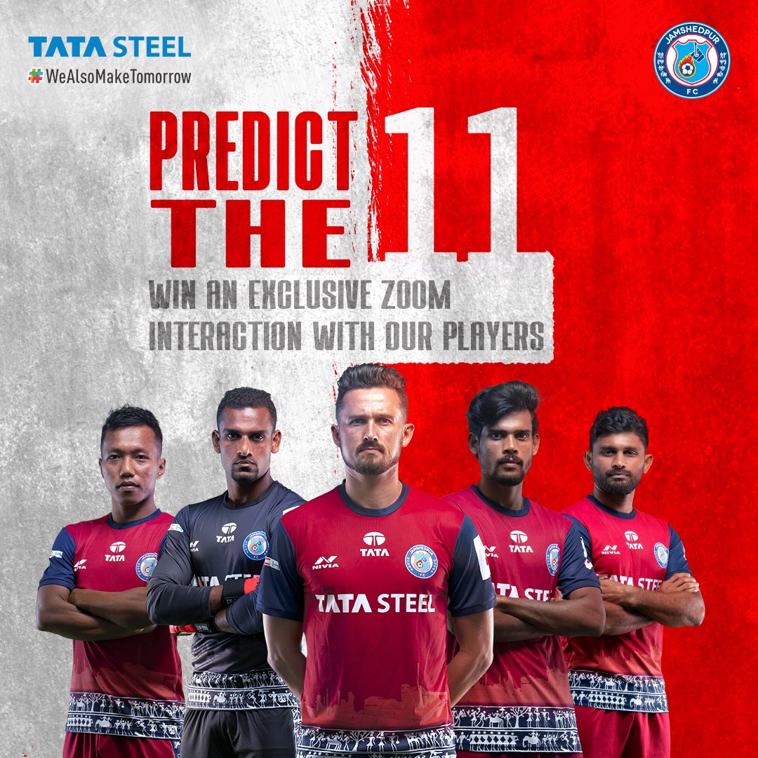 Quote tweet this post and share your starting XI prediction for our first game📃 LET'S GO! 👇 #JamKeKhelo #SCEBJFC