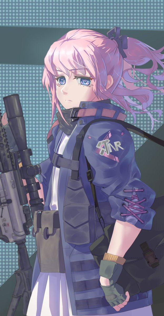 AR15(ドロフロ) 「■ST AR-15
彼女のことをご存知無い方のために一言で説明するなら
「掴みど」|shu7のイラスト