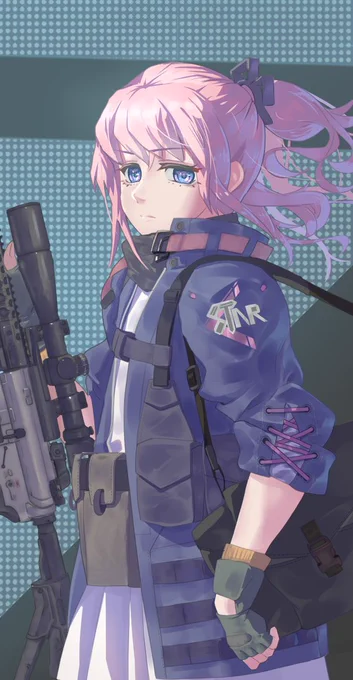 ■ST AR-15
彼女のことをご存知無い方のために一言で説明するなら
「掴みどころのない戦術人形」
と言ったところでしょうか

どこが、ですって?
それは・・・

---コンコン---

ん?

・・・・・録音はここで終わっている。

#ドールズフロントライン  #ドルフロ 