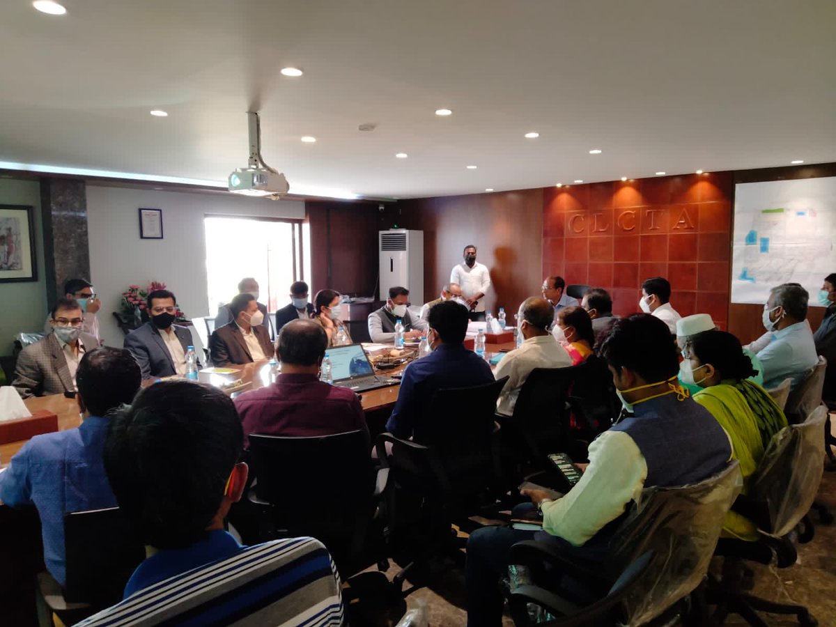 clriindia's tweet photo. Director, CSIR-CLRI participated in a meeting called by Chief Secretary West Bengal to discuss adoption of cleaner technologies in Kolkata Leather Complex

@shekhar_mande @kjsreeram @CSIR_IND @dgcsirIndia @VigyanPrasar @pibchennai @lmurugan https://t.co/FuwgIEoFho