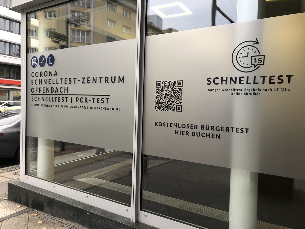 Heute haben wir Grüne in Hessen Landesmitgliederversammlung. Ein wenig mulmig ist einem natürlich angesichts steigender Inzidenz…daher geht es trotz Zweifachimpfung selbstverständlich erst mal zum C-Test! #lmvhessen #Gruenen #offenbach