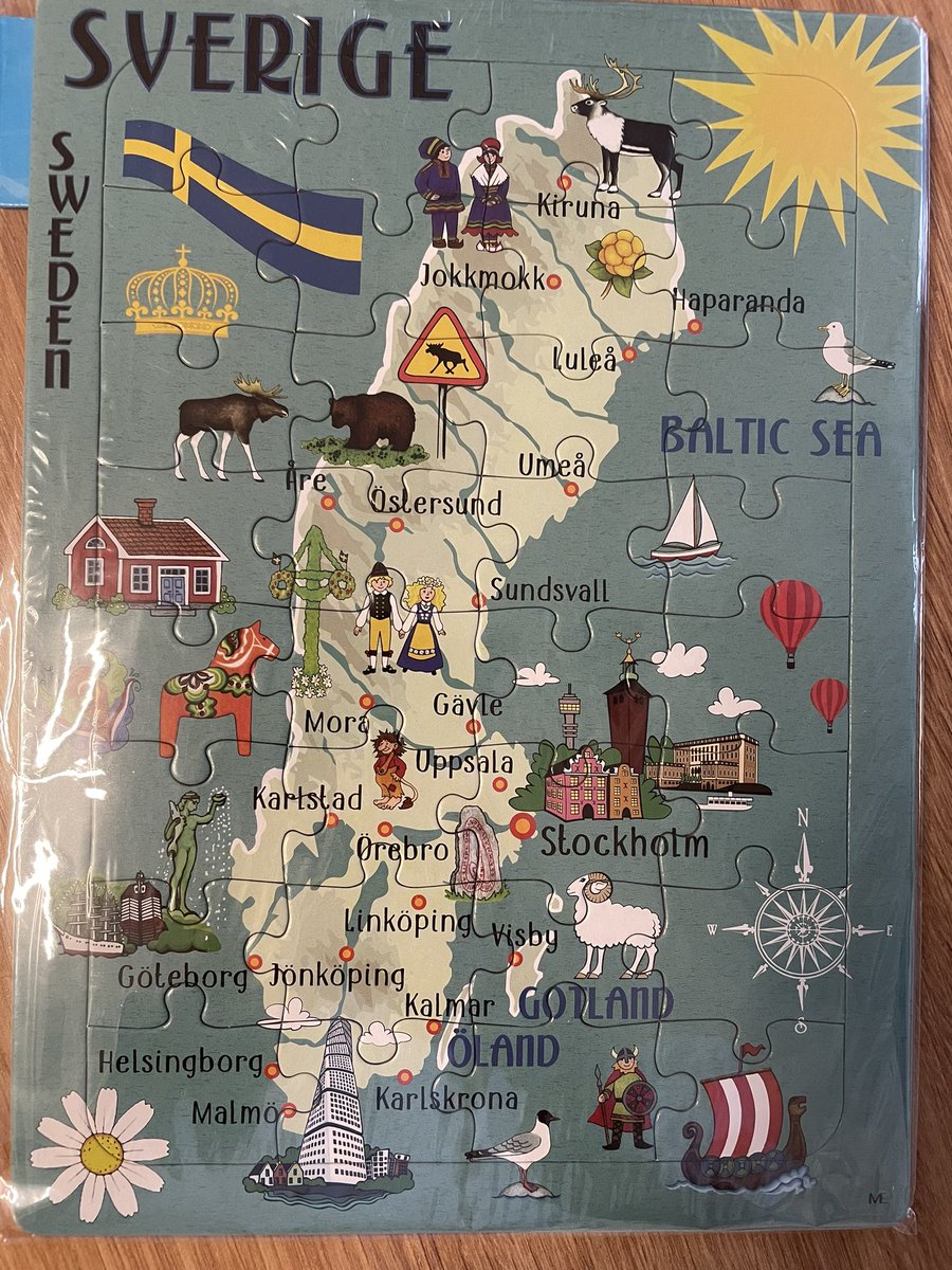 ps_tweet's tweet image. Awesome #mappuzzle from Sweden 🇸🇪 #mapsinthewild #cartography #sweden #sverige #maps #puzzle 😍
