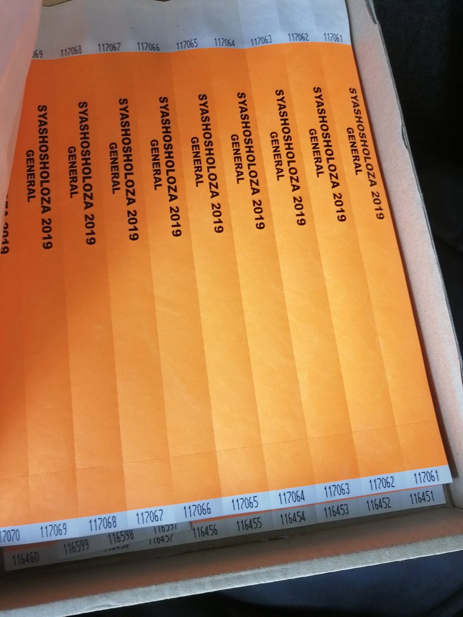 EventWristTags's tweet photo. Year-End Special 🚨🚨🚨🚨🚨

1. Order 500 plain wristbands &amp;  Get x1 Printed T-Shirt for FREE. 
2. Order 500 printed wristbands and get x2 Printed T-Shirts for your event for FREE.

T's &amp; C's apply...
WhatsApp or Call 📞0681278101
Eventwristtags@gmail.com or sales@wristtags.co.za https://t.co/XsNrxPsBCC