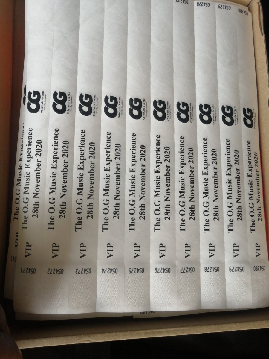 EventWristTags's tweet photo. Year-End Special 🚨🚨🚨🚨🚨

1. Order 500 plain wristbands &amp;  Get x1 Printed T-Shirt for FREE. 
2. Order 500 printed wristbands and get x2 Printed T-Shirts for your event for FREE.

T's &amp; C's apply...
WhatsApp or Call 📞0681278101
Eventwristtags@gmail.com or sales@wristtags.co.za https://t.co/XsNrxPsBCC