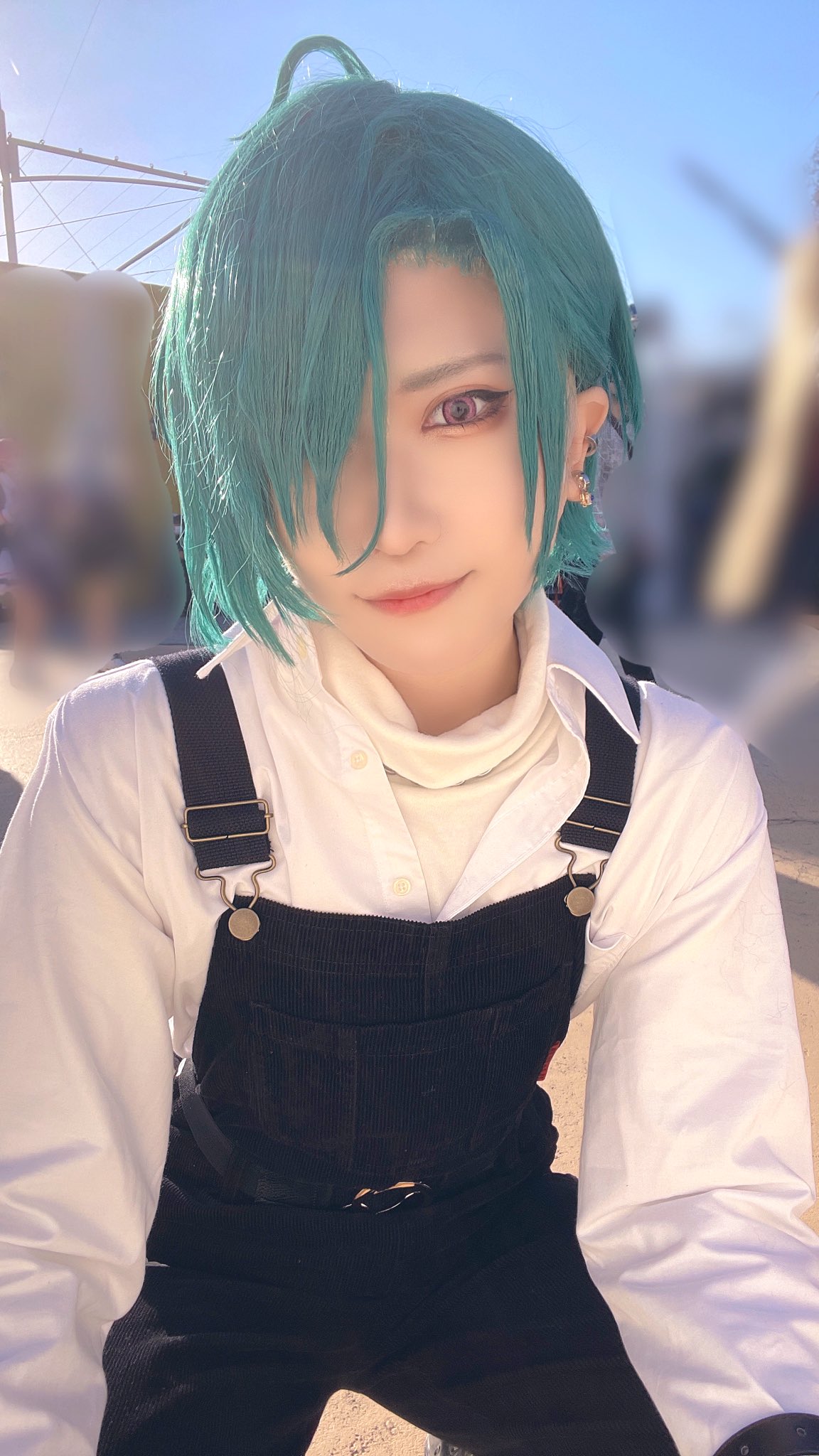 にじさんじ 緑仙 コスプレ 衣装 私服 サロペット にじさんじ 緑仙 コスプレ 衣装 サロペット（れむ🐈‍⬛🐾 on X