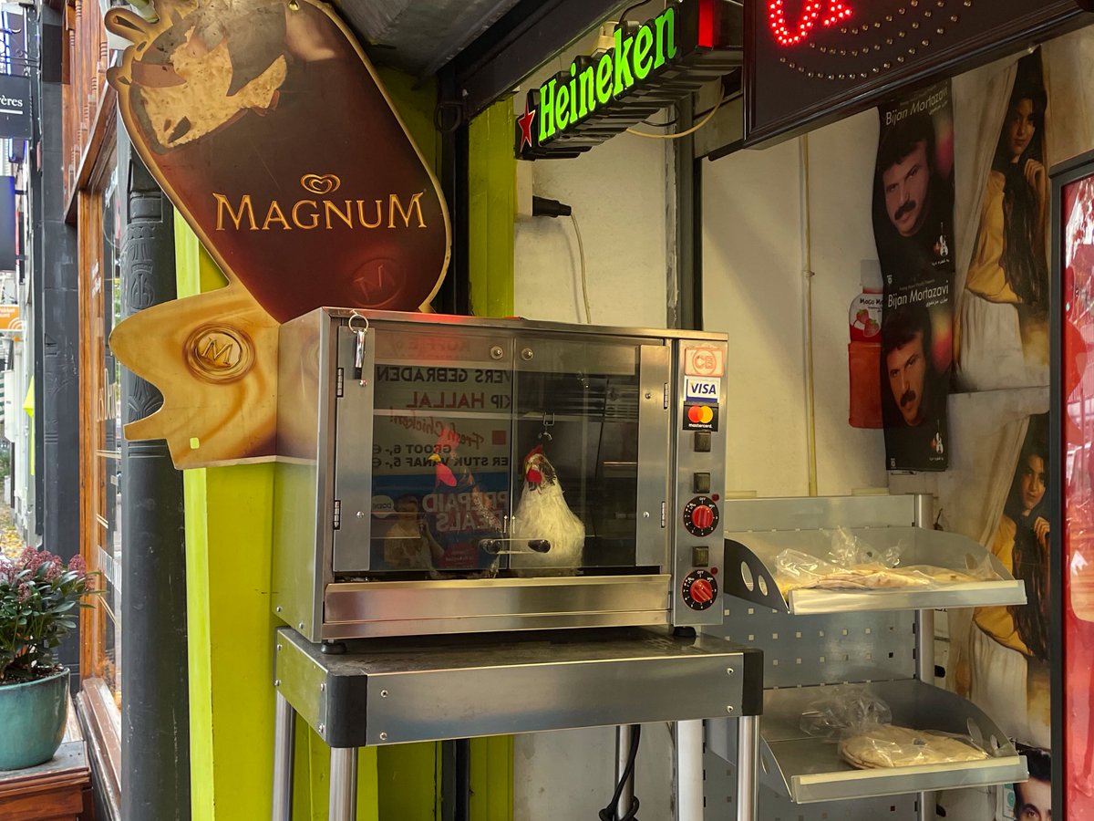 Amsterdamse humor in de Baarsjes.