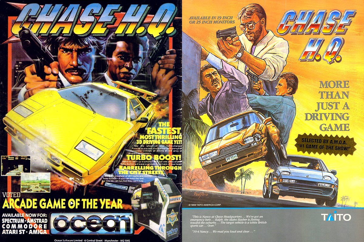 Heartsmindsmed's tweet photo. Big fan of Chase HQ Arcade (11.81m highscore). Will do my best on the SMS Version and here's some of my Miami vice inspired chase tribute art.
#chasehq #miamivice #always80s #returnlearn.com
Atleast the game gear cover is closer to the arcade poster - Anyone seen mark3 cover? https://t.co/pqmn5cxLKe