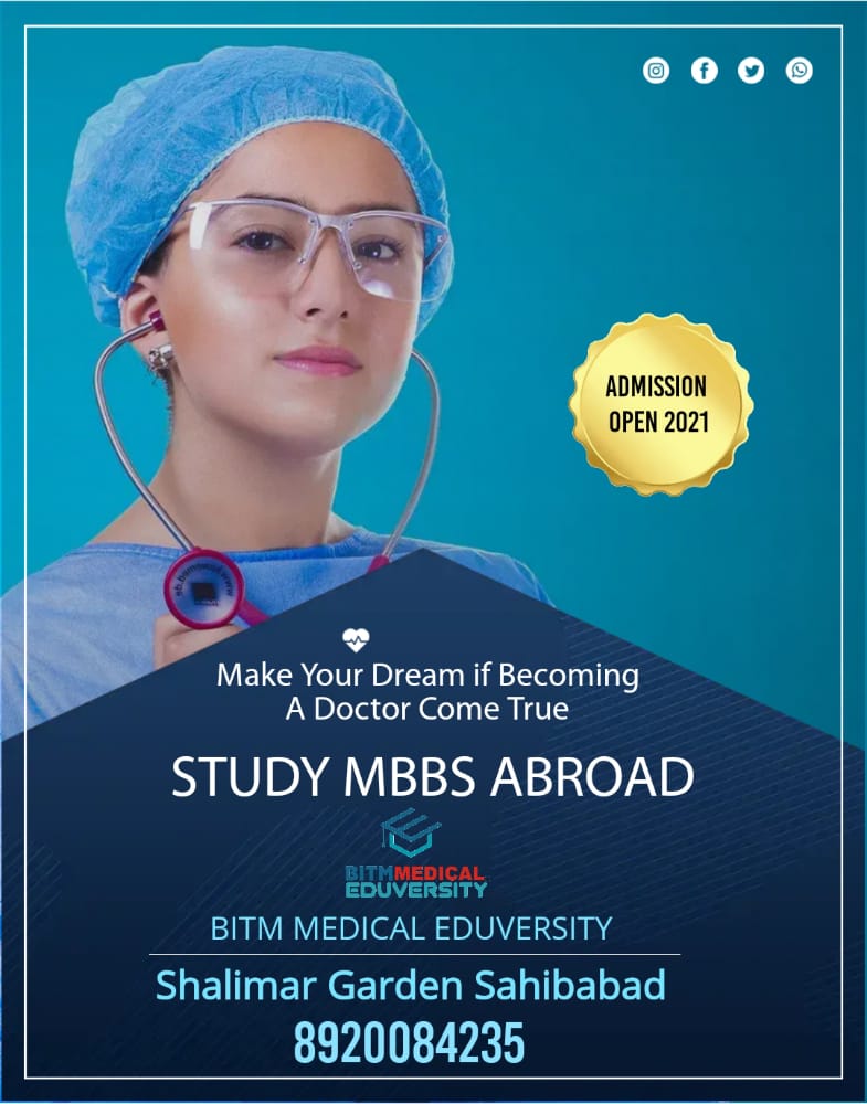 BitmEduversity's tweet photo. Medical Universities Abroad provides the finest quality MBBS degree to all Medical students without any donation or capitation fee.
Apply Now! 8920084235
Limited seats available!
Hurry grab your seat!
#MBBSAdmission2021 #MBBSprogram #mbbsabroad #MBBS #studymbbsabroad https://t.co/euYRUYwRCl