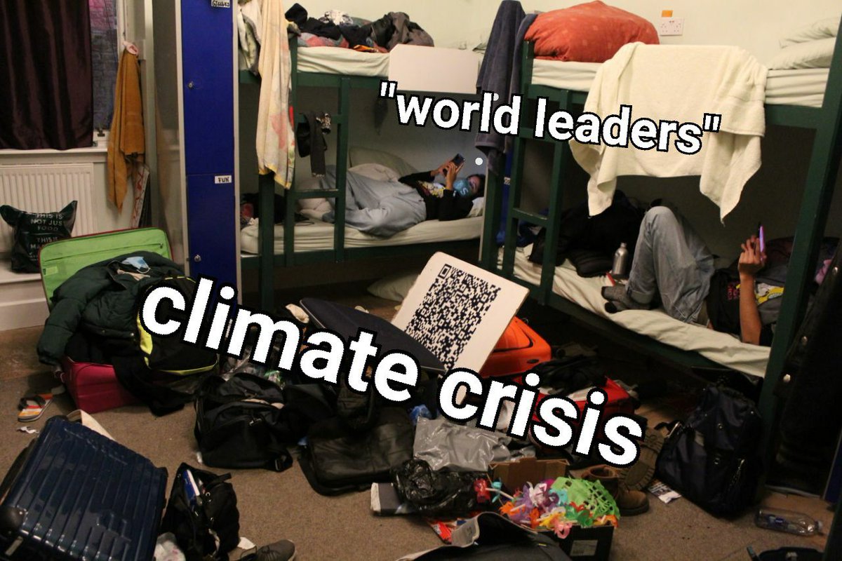 After 2 long weeks of discussions from world leaders at #COP26 we see that the climate crisis is still an unfixable mess, not because it has no solution, but because so-called leaders are still not listening to the most marginalized and still not treating this crisis as a crisis.