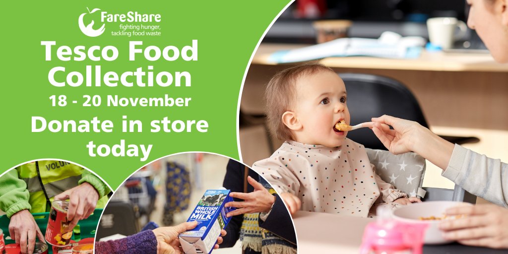 🚨 Today is the last day of the <a href="/tesconews/">Tesco News</a> Food Collection!

Did you know 1 in 8 people in the UK struggle to afford to eat? Help us put food on their tables this winter.

🥫 Please donate long-life foods like rice and tinned veg at your local <a href="/Tesco/">Tesco</a> store today. #EveryCanHelps