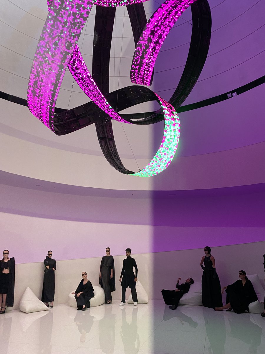 ExpoSpain2020's tweet photo. The #Spain Pavilion closed its ‘Diversity and Inclusion Week’ yesterday night with the performance runway ‘Fashion and Method’. @MaisonMesa @expo2020dubai @DanielCanogar @ACEcultura @zerowastespain @danipannullo @EmbEspEAU https://t.co/HtZisvxrL5