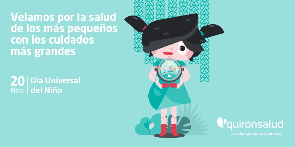 Nos unimos a este #DíaUniversalDelNiño recordando que la #salud de los más pequeños se merece los cuidados más grandes bit.ly/39bzUDo