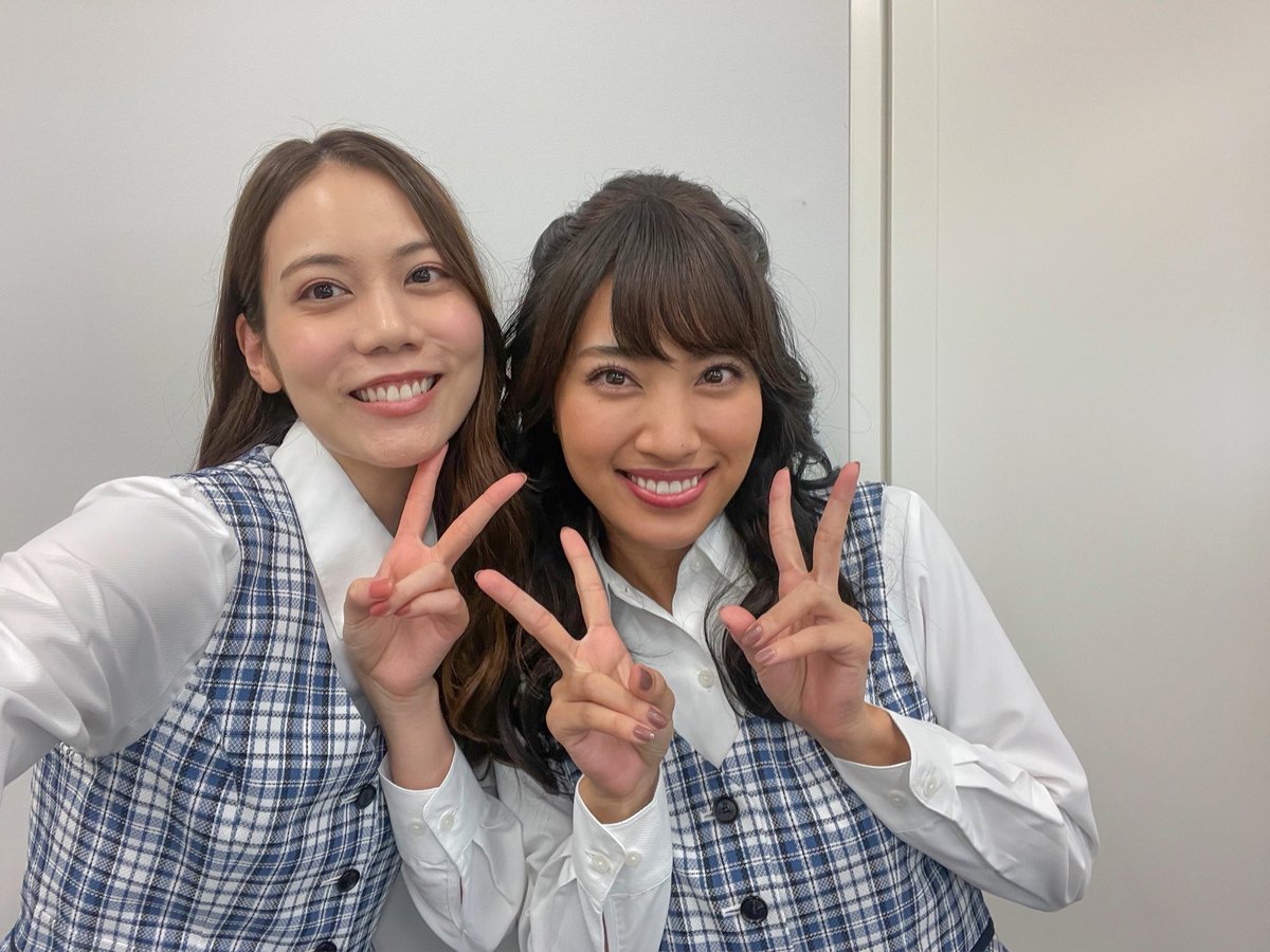 airi_15's tweet photo. ドラマ『モモウメ』
最終エピソードが配信スタートしました🍑💚
Huluで全40エピソードをご覧頂けます！
大好きな青山めぐさんと☺️🧡
2人のシーンはカットがかかった瞬間毎回笑ってたな〜😂
ラストの回は全員集合🕺✨
ぜひチェックしてください！
#モモウメ https://t.co/IUlqOMVxvC