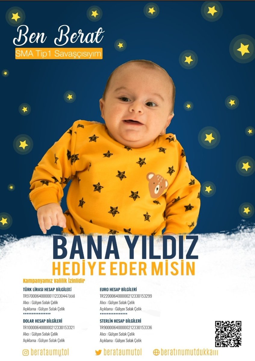 ❗ Kampanyamız Valilik İzinlidir ❗

🇹🇷 TÜRK LİRASI HESAP BİLGİLERİ
BANKA: İŞ BANKASI
TR970006400000112330447998
Alıcı : Gülşen Solak Çelik
Açıklama : Bağış
Yurtdışı Bağış Swift Kodu: ISBKTRIS

#BeratınYıldızıOlurmusun💫

@Drmustafayucel

taplink.cc/berataumutol