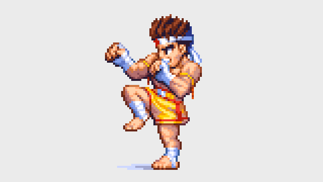 NEOGEO] 餓狼伝説 宿命の闘い ジョー・ヒガシ #SNK #ドット絵 #pixelart