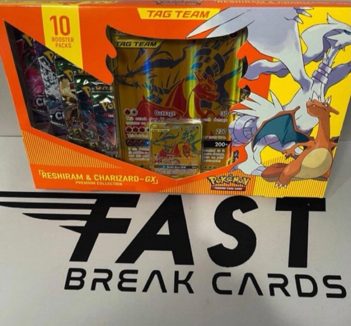 🔥Fast Break Fire Freebie🔥

Cost: FREE - Free S&amp;H.

Pokémon Reshiram &amp; Charizard Box

When does it end? November 26th- 3-PM (ish) Eastern

How do I enter? Follow, Like, Retweet this post.

Can I win more than once? Yes