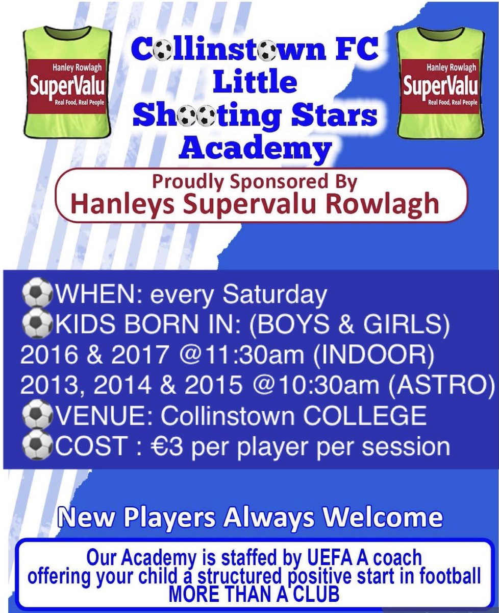 Academy TODAY, 10.30am on the Astro for big group and 11.30am in the sports hall for small group. @SVRowlagh