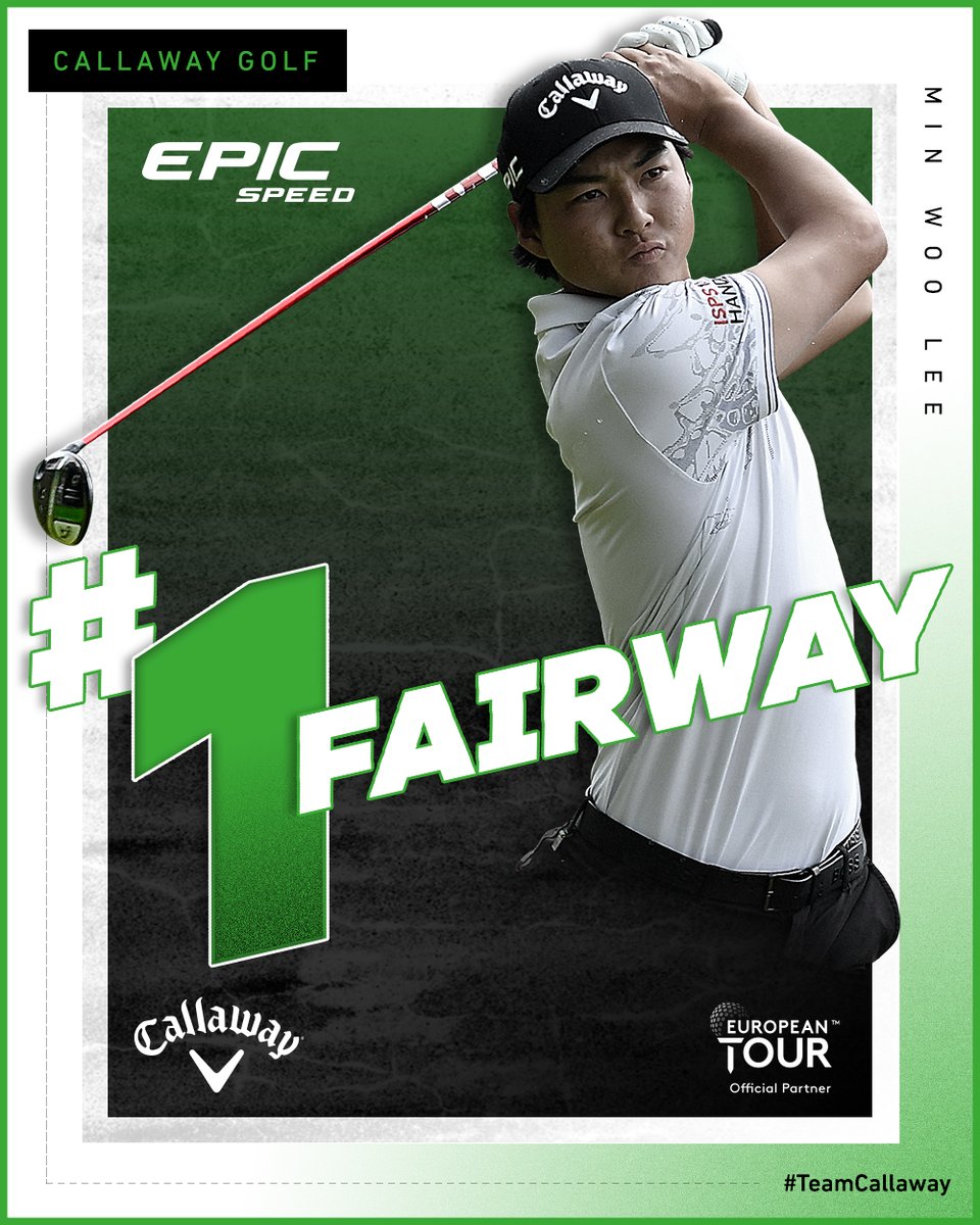 CallawayGolfEU's tweet photo. Tour Pros love the speed, forgiveness, high launch and penetrating trajectory of #EpicSpeed Fairway Woods. That's why Callaway was the #1 Fairway Wood Brand on the @EuropeanTour this season. 🏌🏻♂️🚀💚
#Callaway | Official Partner of the #EuropeanTour
-
Source: @SMSInc_On_Tour https://t.co/xfBCV894Ll