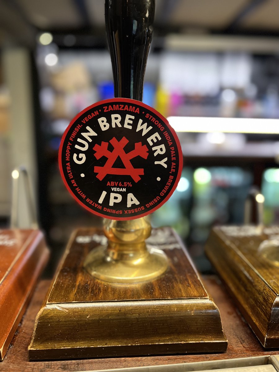 Gun “Zamzama IPA” 6.5% Cask
The Surrey Oaks is bringing you a big, strong cask IPA in the American West Coast style; “Zamzama” by Gun is a thoroughly modern brew with an exceptionally rounded malt body supporting an avalanche of sticky, American hops!