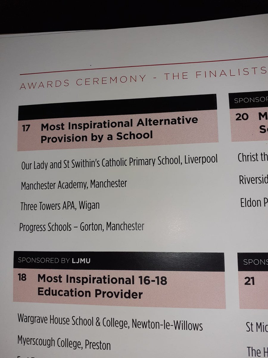 MInduction's tweet photo. So proud to be runner-up at this year's Educate Awards for 'Most Inspirational Alternative Provision'. An amazing group of schools up for this award. Congratulations Induction!  🥳
@McrAcademy https://t.co/duG6hmcwQA