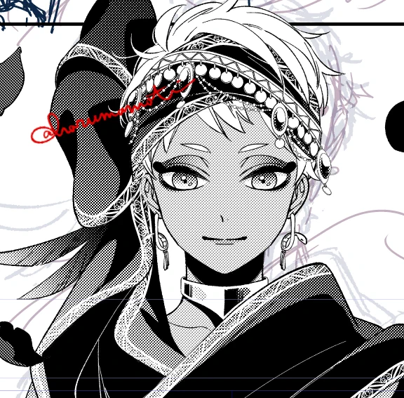 お原稿✍️ あいかわらずすさまじい作画コスト 