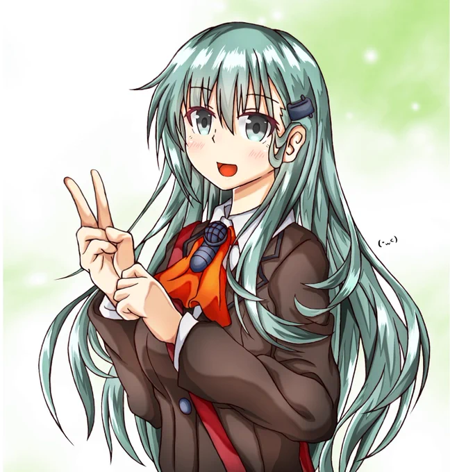 #艦これ #鈴谷 
鈴谷様～ 再掲('Д`) 