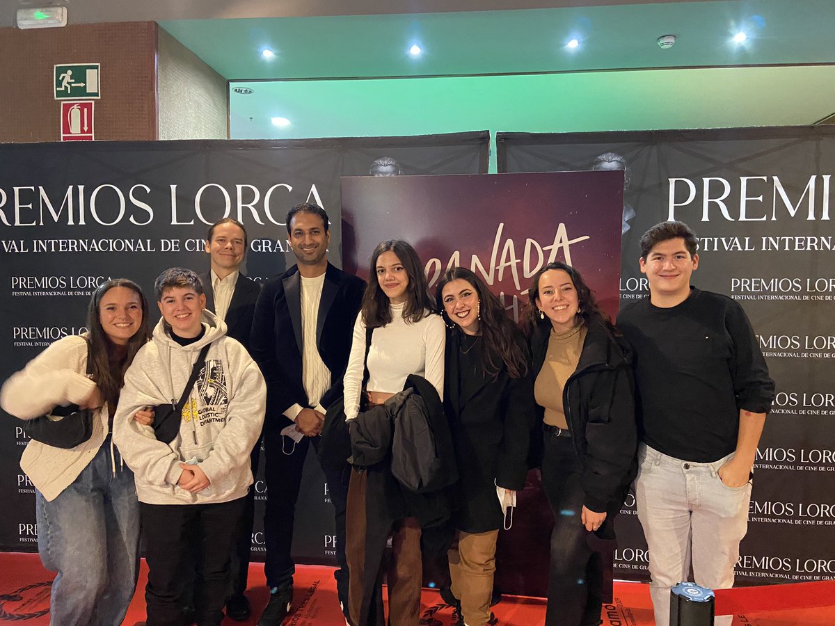 mercherguezz's tweet photo. Thank you @EyefiveFilms @Granada_Nights @premioslorca for an unforgettable night! In love with the film, the shots, the feelings… Congrats and good luck! See you on another life🤞✨ https://t.co/UqzT6AJw7Z
