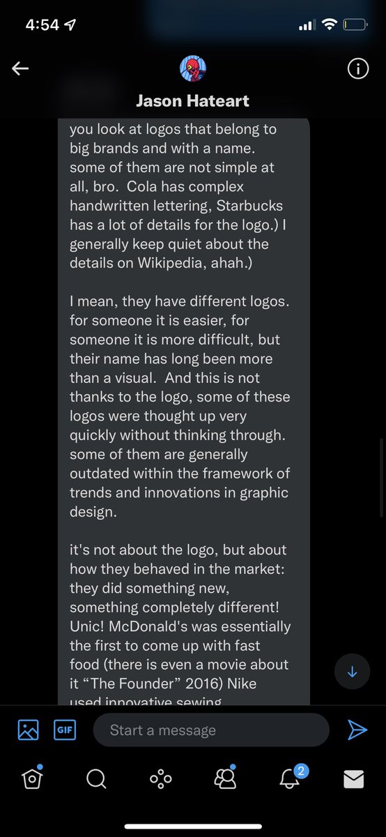 ChrisUniverse's tweet photo. The artist and I are still fighting over logos 😂 https://t.co/D4jzF5Zkxi