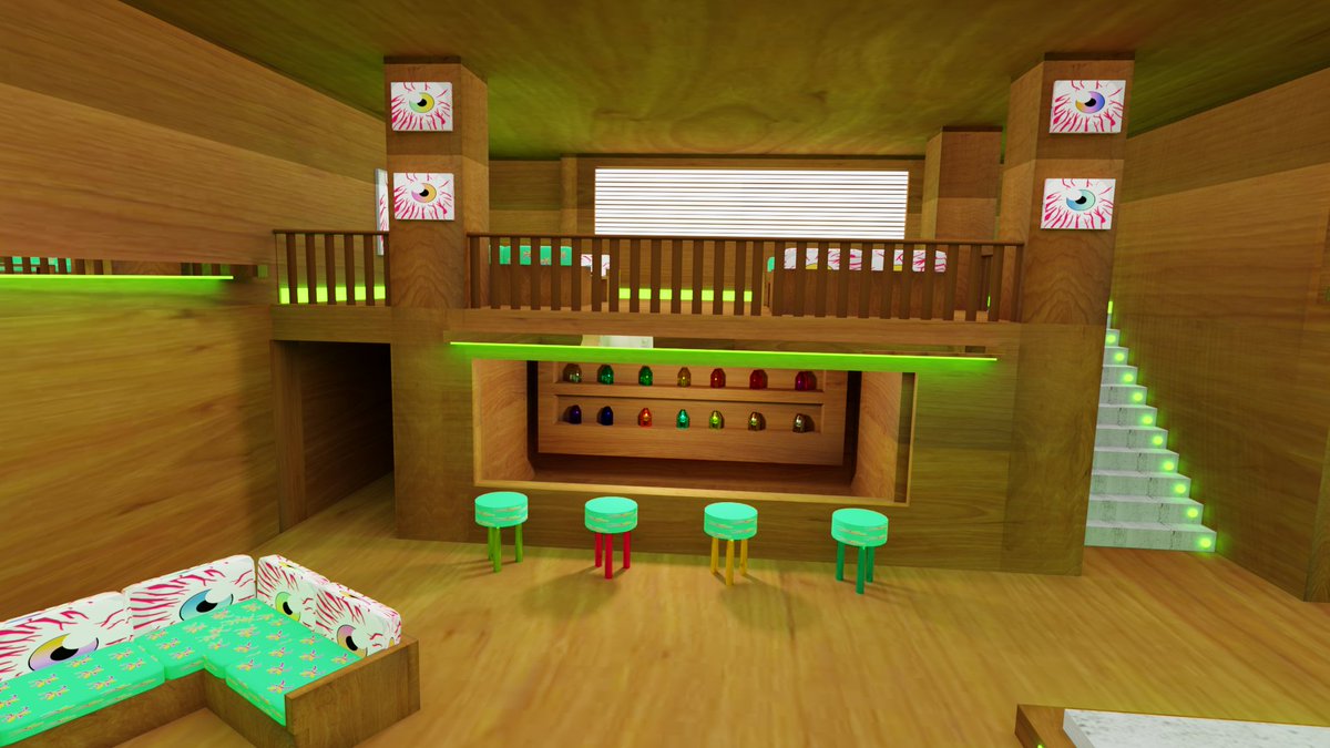 3D_Mutant_Ape's tweet photo. 💚BAR Mutant💚
3D MAC #1
3D MAC AR #1
A place where all the owners of an original 3D MAC can meet in the Metaverse to have a drink, listen to music, talk, go to the game room, dance... Coming soon if our project takes off soon. 🚀🚀
Derived of @BoredApeYC
#3DMAC #BAYC #MAYC #3D https://t.co/Lm1IOCchPR