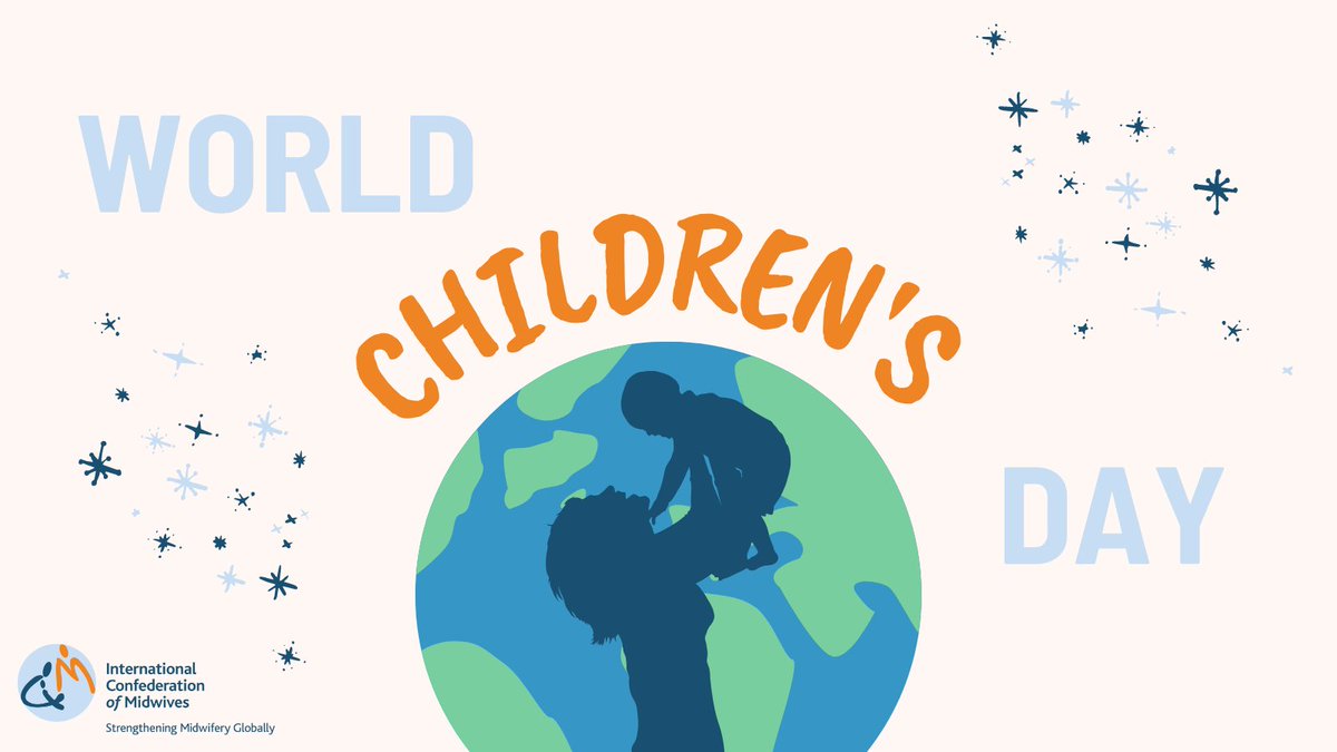 On #WorldChildrensDay, we remind you of the crucial role maternal &amp; newborn health plays in setting the foundation for a healthy, happy #childhood.

#Midwife-led continuity of care models are the gold standard of care for all women, newborns &amp; families ⭐⭐⭐#PUSHForMidwives