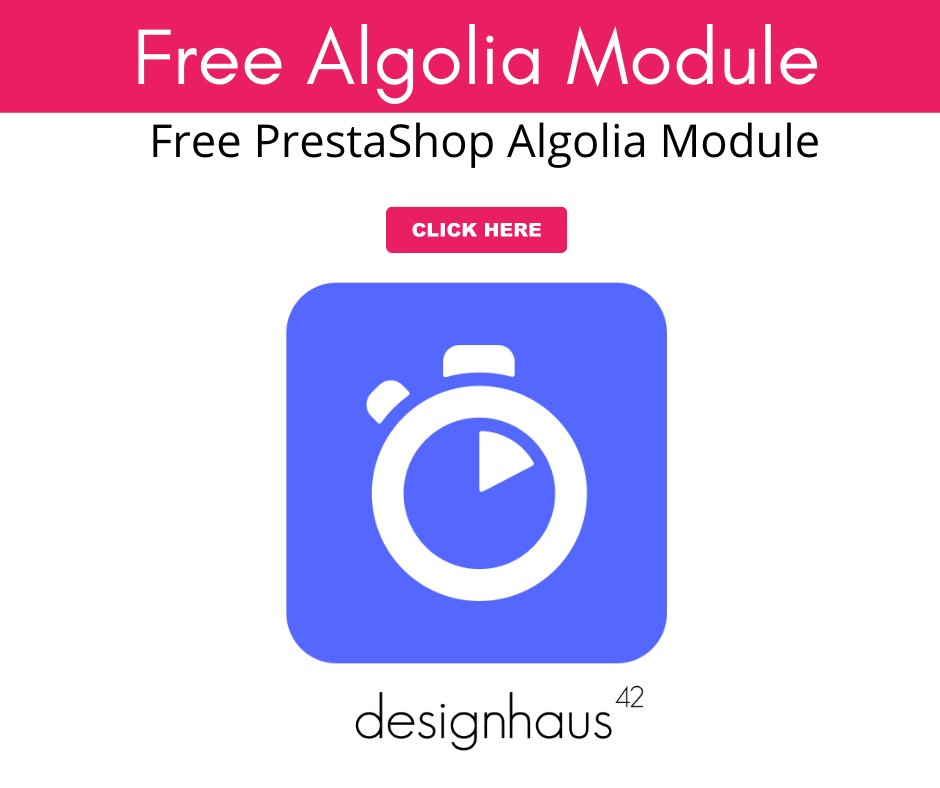 DesignHaus42's tweet photo. PrestaShop Algolia Module - Free Building block to a faster search on your site

https://t.co/Do94WvGSmS https://t.co/pzsjiXejiQ