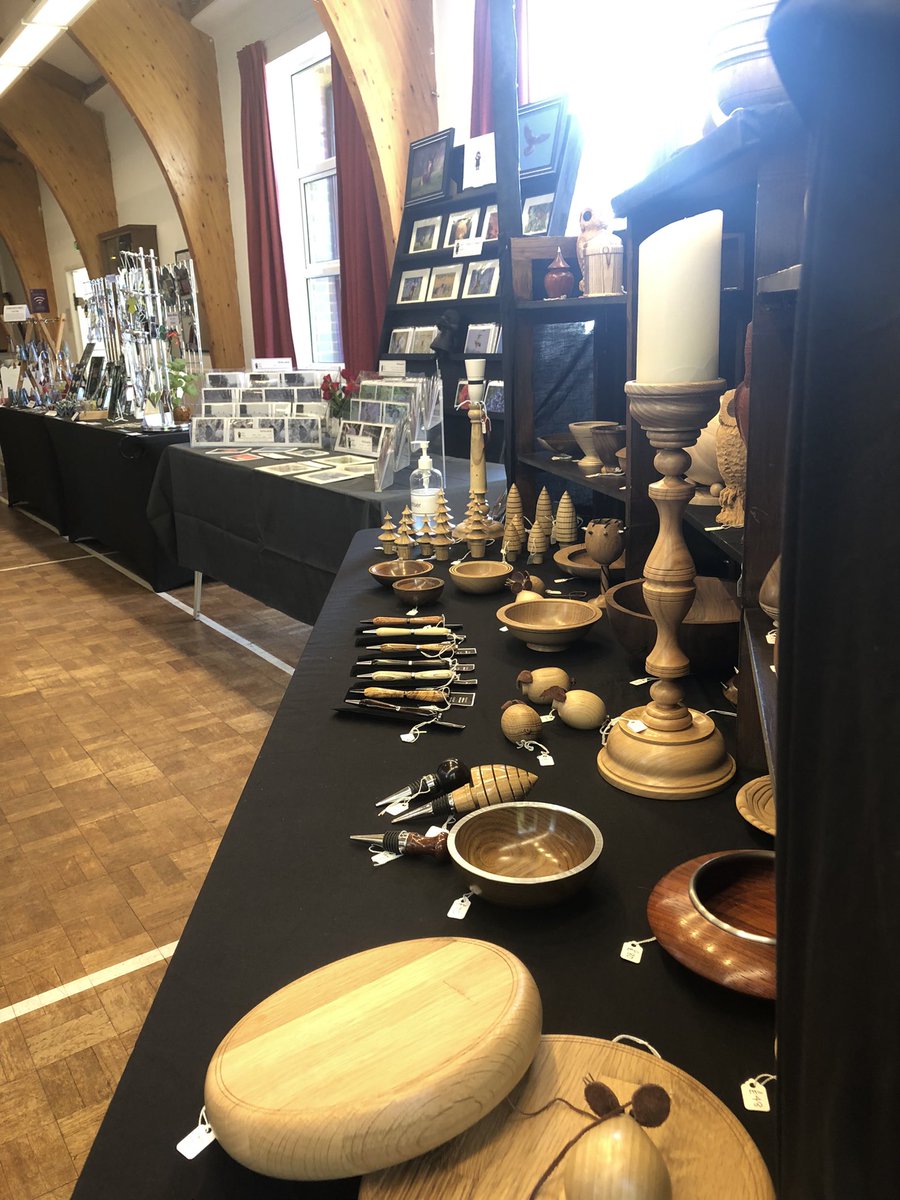 VivAtTheTurnery's tweet photo. My #woodturning stall is ready for this fab #christmas #bazaar at the museum of army flying! https://t.co/RkQRJzLbBh