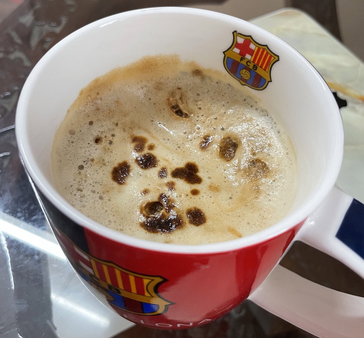 rohisush's tweet image. Homemade #frothy coffee 😋