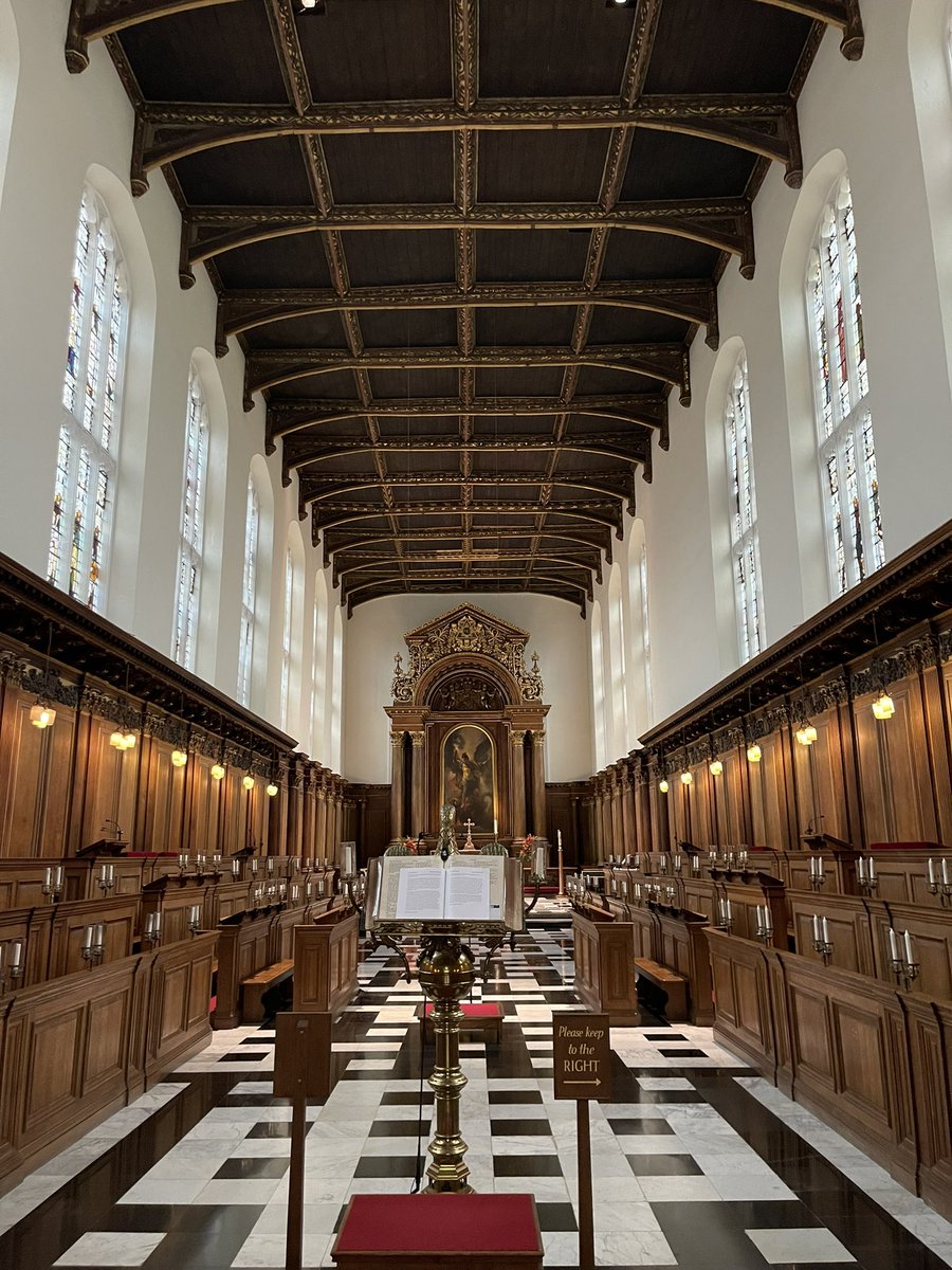 jordanbpeterson's tweet photo. Sir Christopher Wren's great library Trinity College Cambridge. Beauty and grandeur everywhere here. https://t.co/jjGaUygorJ