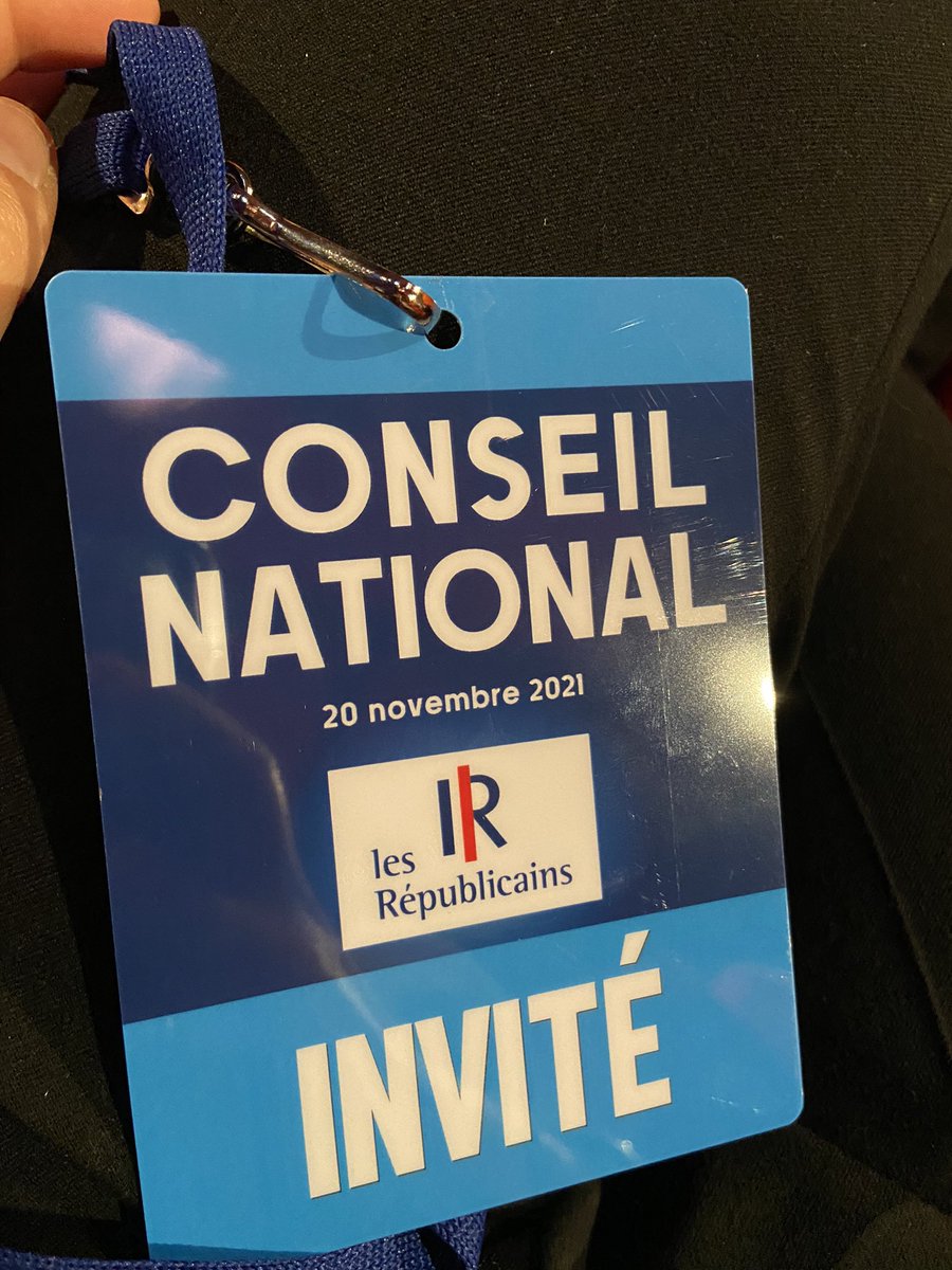 ADublanche's tweet photo. Au Conseil National #LR en tant qu’invitée de @vpecresse pour soutenir notre candidate et auditionner l’ensemble des candidats au #CongresLR sur leur projet pour la France 🇫🇷 

#OnVaGagner #Rassemblés #Presidentielle2022 https://t.co/d5GLH6CHYV