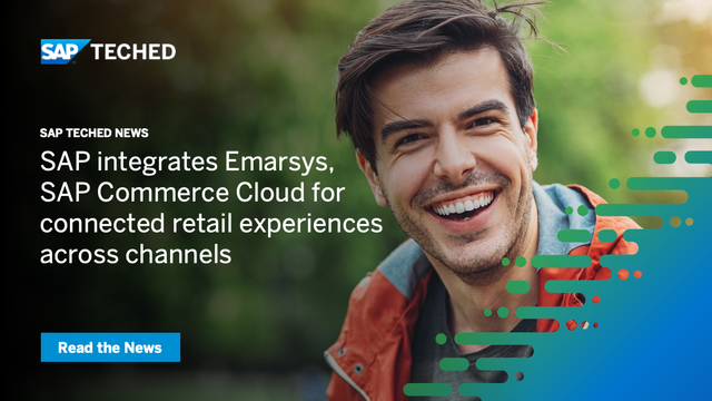Announced today at #SAPTechEd, this new integration syncs customers, events, and products between SAP Commerce Cloud and <a href="/Emarsys/">SAP Emarsys</a> in real time. bit.ly/3x83k13