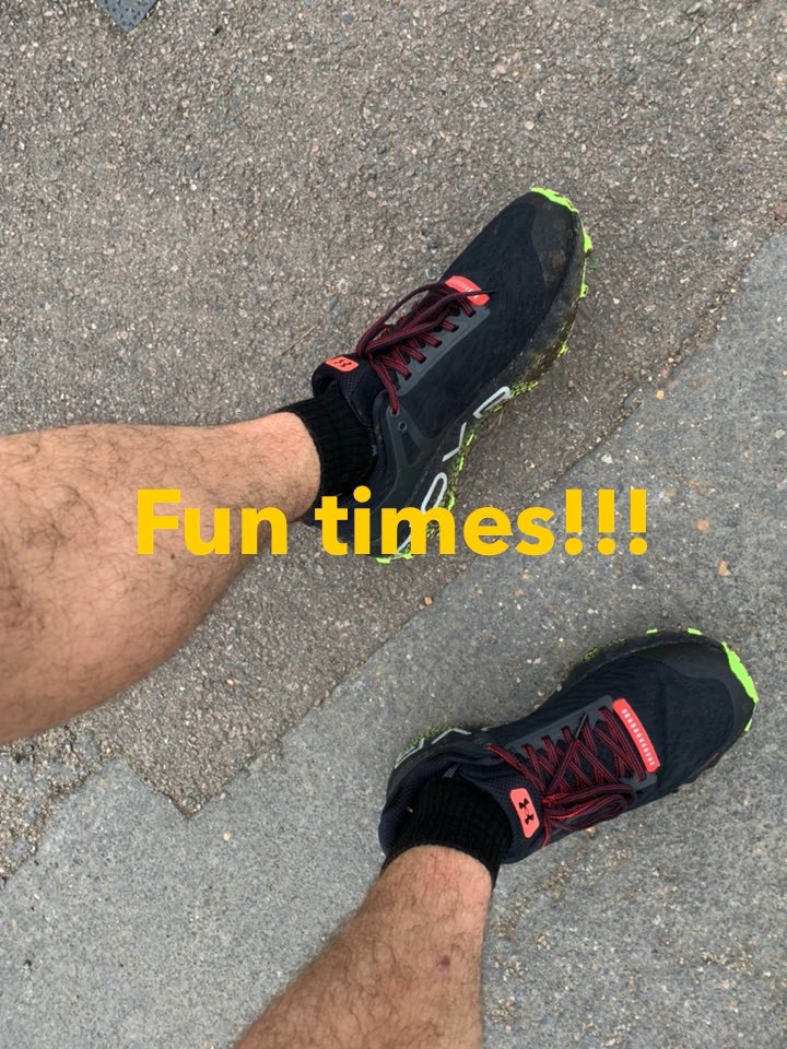 abainbridge01's tweet photo. @irunoffroad @sense_let @farehamrunning @UKRunChat @runr_uk @UnderArmour #newrunningshoes https://t.co/J1motSxLbW