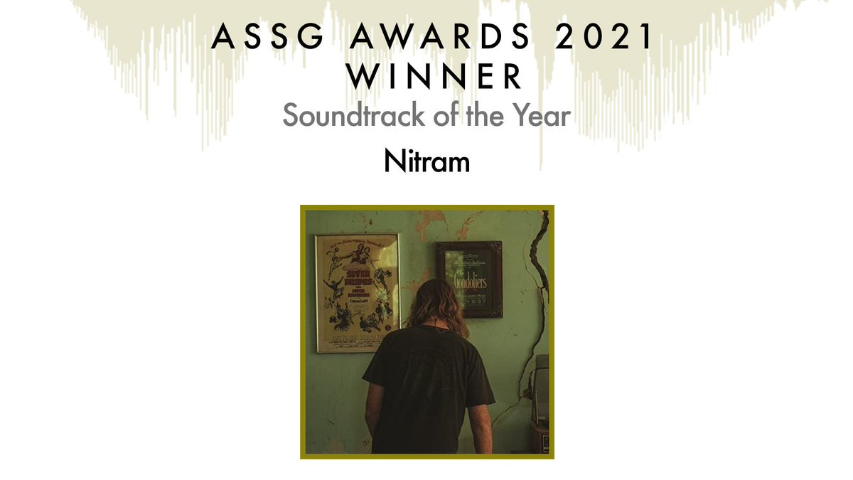 2021 AUSTRALIAN SCREEN SOUND GUILD AWARDS

SOUNDTRACK OF THE YEAR

Sponsored by AVID

And the winner is…

Nitram

#ASSGawards2021