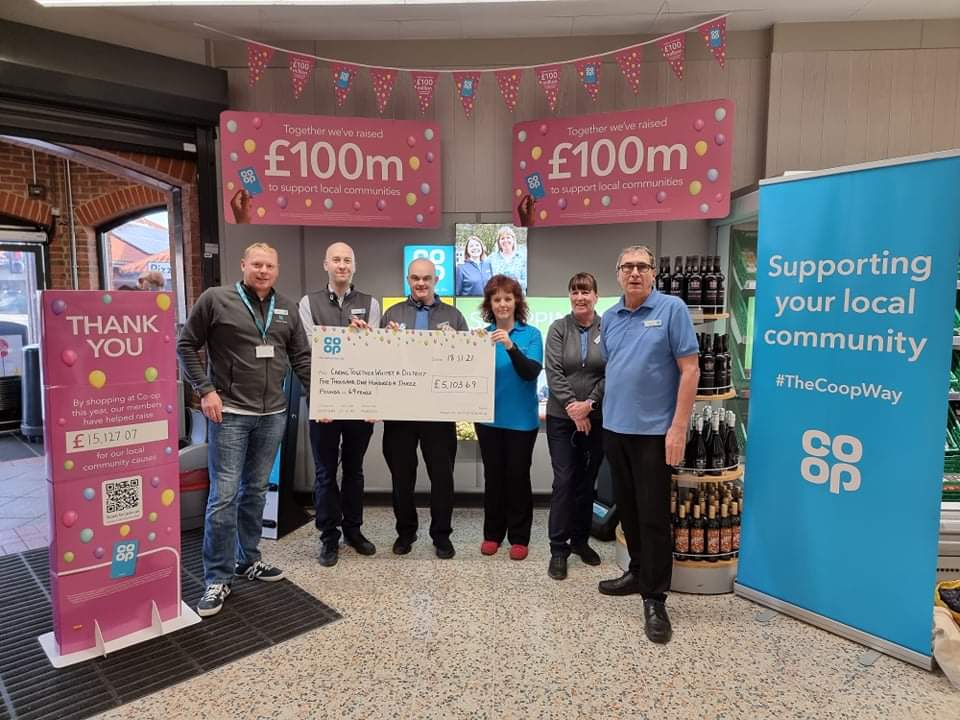 Thank you to Whitby Co-op's members, who have raised over £15k for local causes in our area, just by buying Co-op products and services 🎉 <a href="/coopuk/">Co-op</a> <a href="/chrisb_1973/">Chris</a> <a href="/MarkcoopMP/">Mark Laker 💙</a> @Martin4Steff