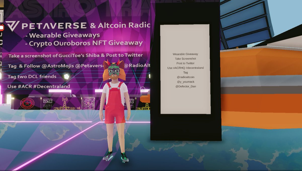 GuybrushRill's tweet photo. #ACRHQ #decentraland @RadioAltcoin @y_youmack @Defector_Dan https://t.co/mQ8cLe4s2k