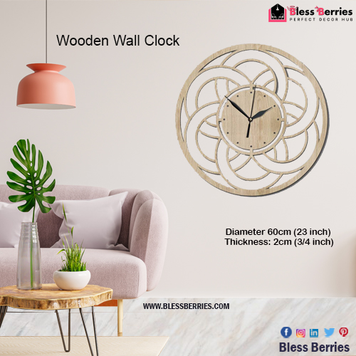 BlessBerries's tweet photo. Wooden Clock MANDALA 60cm (23 inches)

We #Value Your #Time. 

#Shop with the US:- https://t.co/t7IP1AOzPP

#Woodenwallclock #woodenclock #Clock #WallClock #DesignerClock https://t.co/rKcVeHvsEt