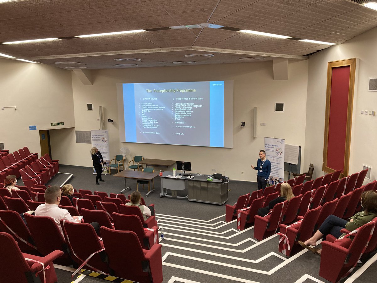 UHP Derriford Recruitment (@derrifordjobs) on Twitter photo Fantastic start to our <a href="/UHP_NHS/">University Hospitals Plymouth NHS Trust</a> Nursing Open Day today.
We have had great presentations from <a href="/viktorkun/">Viktor Kun</a> & <a href="/Precept_UHP/">Preceptorship : University Hospitals Plymouth</a> about all things <a href="/DerrifordNurses/">UHP Nursing 💙</a>. Interviews to follow, good luck all 👍 Fantastic start to our <a href="/UHP_NHS/">University Hospitals Plymouth NHS Trust</a> Nursing Open Day today.
We have had great presentations from <a href="/viktorkun/">Viktor Kun</a> & <a href="/Precept_UHP/">Preceptorship : University Hospitals Plymouth</a> about all things <a href="/DerrifordNurses/">UHP Nursing 💙</a>. Interviews to follow, good luck all 👍