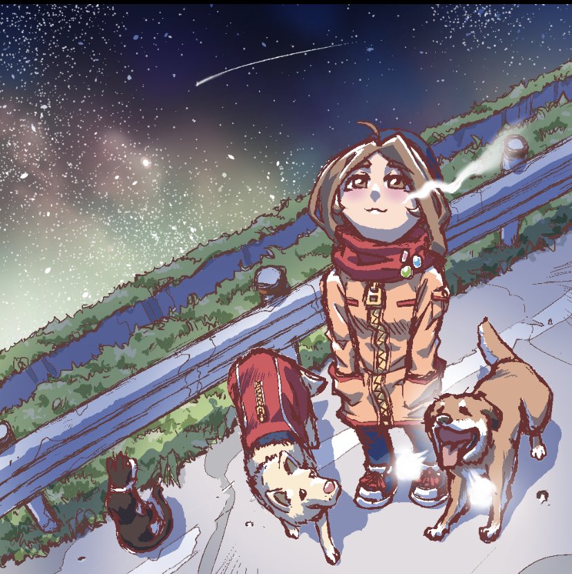 Qoochan1107's tweet photo. フォロワーのエニシダさんさんのツイートにあった素敵な絵を見て、私も依頼させて頂きました！
猫助さん@A66604645 から完成した絵を送って頂いて、見た瞬間に大号泣😭
私、絵を見て泣いたのは初めてです。
家族も絵を見て感動していました。
この絵は宝物だなぁ… https://t.co/nqkq7uV8Pk