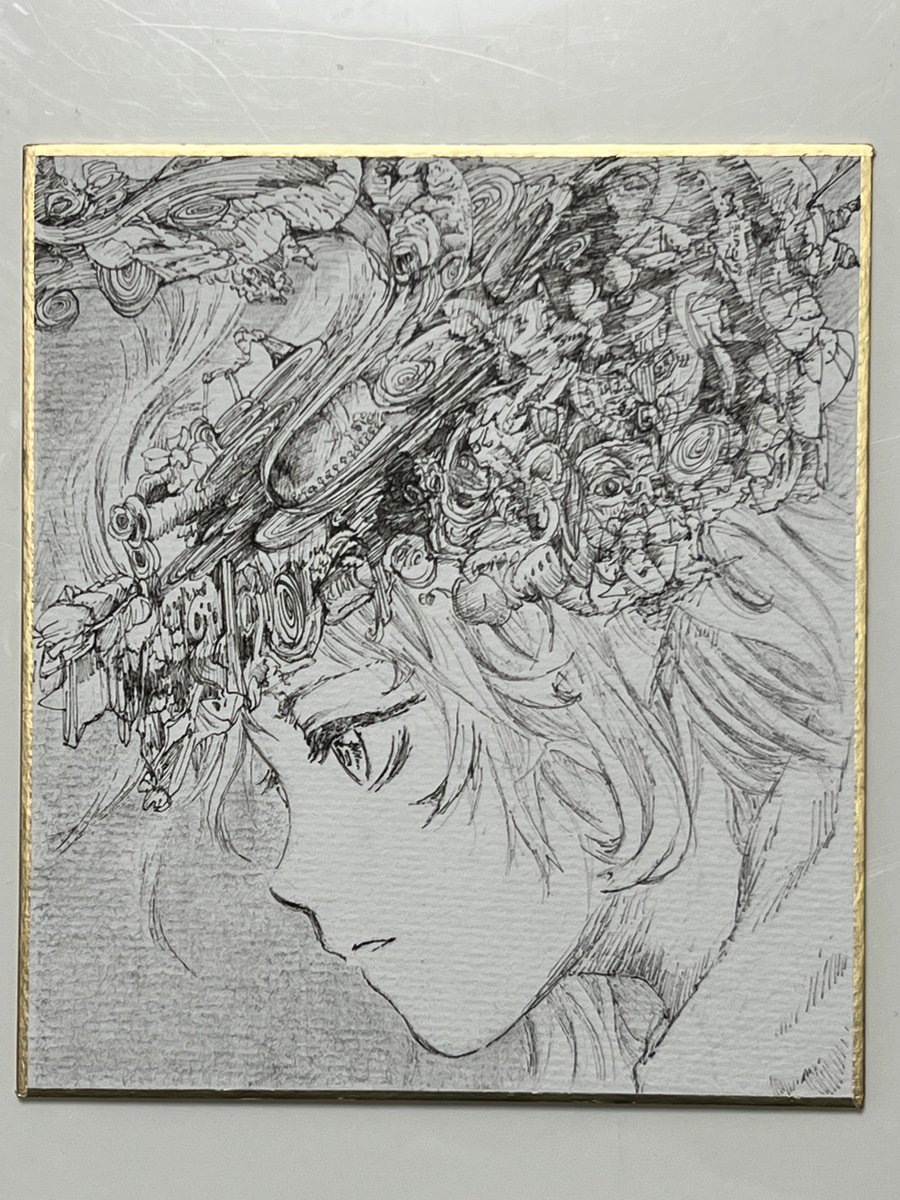 10/21のコミティアで、ミニ色紙12×13.5㎝を4枚描きました。古街、オールドホームの灰羽達フルカラー版、飛びこめ!!沼などもあります。の18aです。よろしくです。 