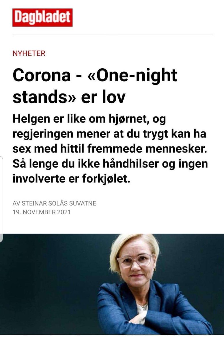 Altså sex m fremmede 👍🏼 men å håndhilse 👎🏼
Hva skal man si 🙄🙈
