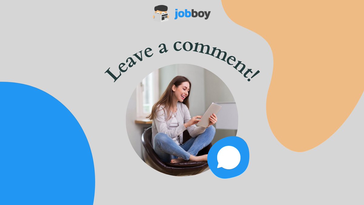 Jobboycom's tweet photo. Get comments from real people for anything online!
Message us today.
#business #businessopportunity #BusinessHelping #businesslife https://t.co/UcLnDe7z70