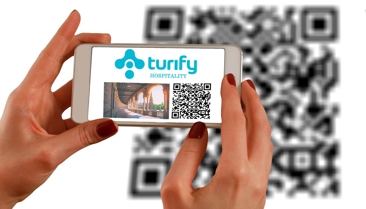 Antes de la crisis de #Covid_19, el 47% de las #reservas se hacían a través del móvil. Después de la crisis,  las reservas por móvil alcancen el 80%. Con @TurifyHospitality, sus clientes escanean un simple #codigoQR y pueden reservar al instante. Así de fácil.